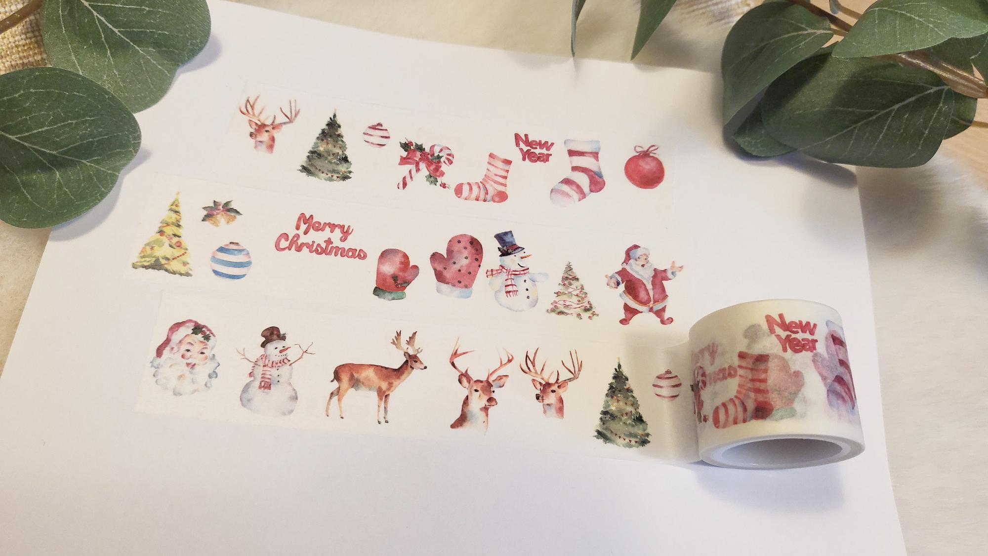 Design Washi Tape Weihnachten